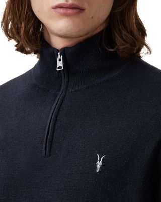 Kilburn Wool & Nylon Regular Fit Quarter Zip Sweater