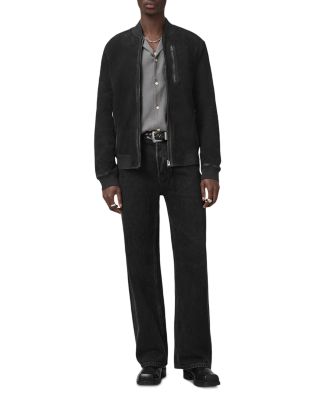 Kemble Suede Bomber Jacket