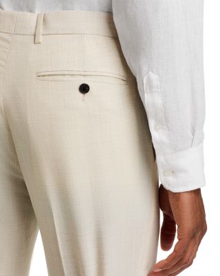 Mayer M&eacute;lange Solid Slim Fit Suit Pants in Soft Tailoring