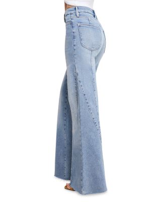 Good Waist Palazzo High Rise Wide Leg Jeans in Indigo 957