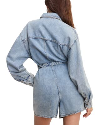 Weightless Denim Romper