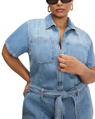 Fit For Success Lite Denim Romper