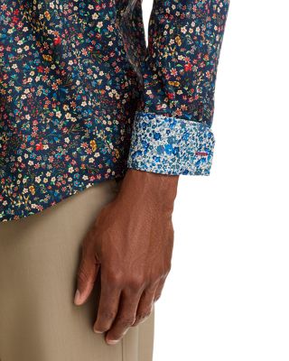 Tailored Floral Print Shirt
