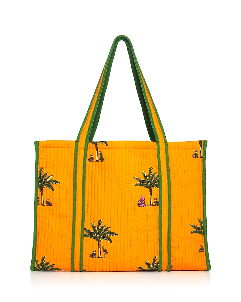 CONIGLIO PALM BEACH REVERSIBLE BEACH TOTE