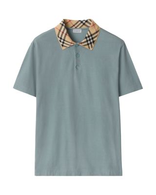 Check Collar Polo Shirt