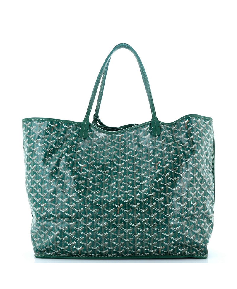 PRE-OWNED GOYARD PRE-OWNED GOYARD GM ANJOU REVERSIBLE TOTE COATED CANVAS