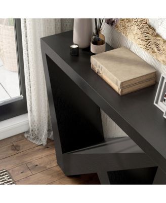 Tara Console Table with Geometric Design