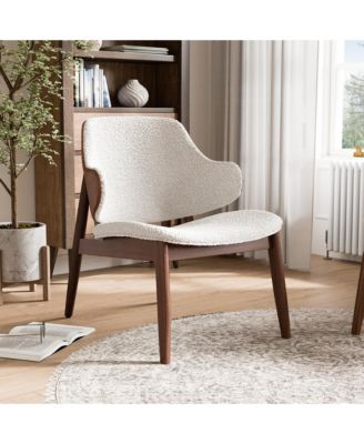 Beck Boucle Wingback Accent Chair