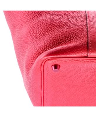 PM Monochrome Picotin Lock Bag Clemence