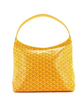 Pre-Owned Goyard - Boheme Hobo Printed Coated Canvas