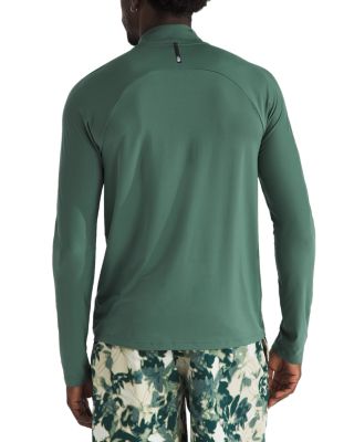 Dune Sky Regular Fit Quarter Zip Long Sleeve Tee