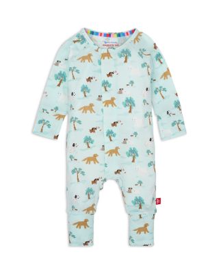 MAGNETIC ME - Boys' Central Bark Modal Convertible Coverall - Baby