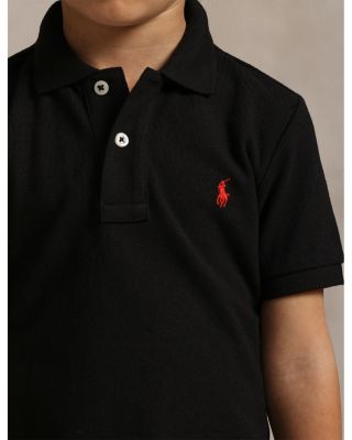 Boys' Solid Mesh Polo Shirt - Little Kid