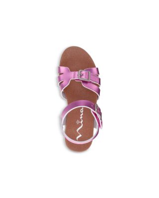 Girls' Lacey Strappy Sandals - Toddler, Little Kid, Big Kid