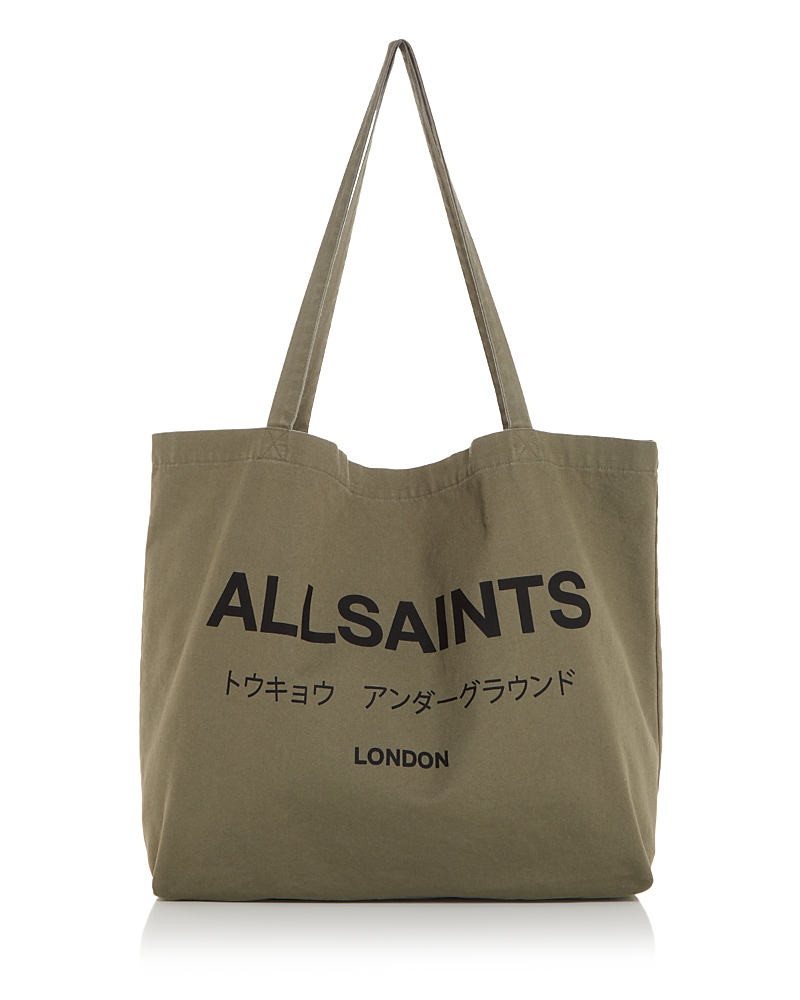 Allsaints Underground Logo Tote