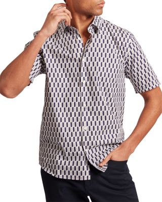 Pearsos Geo Print Shirt
