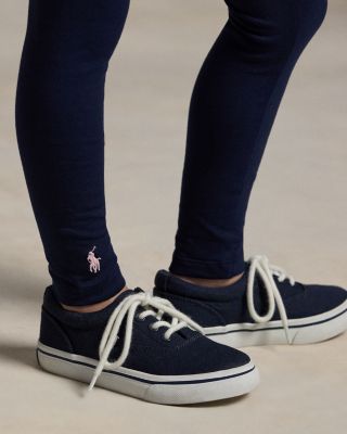 Girls' Stretch Cotton Leggings - Little Kid