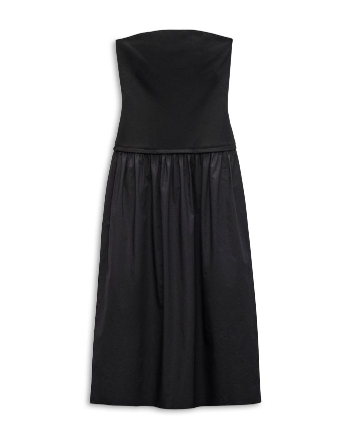 Irina Mixed Media Maxi Dress