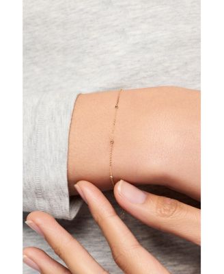 Solid Gold Satellite Bracelet