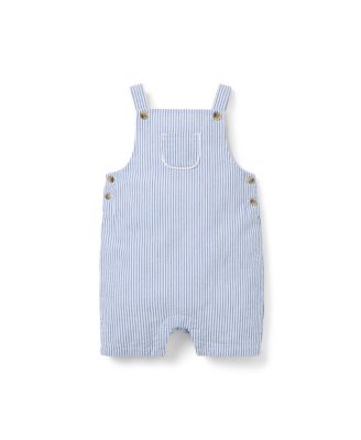 Janie and Jack - Boys' The Striped Seersucker Overall - Baby