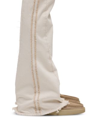 Walker Kick Flare Jeans in Reconstructed Natural White