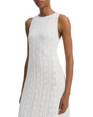 High Neck Midi Dress