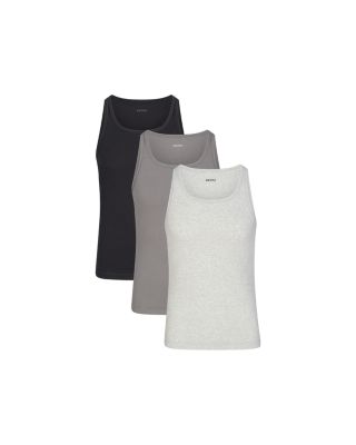Cotton Rib Tank, 3 Pack