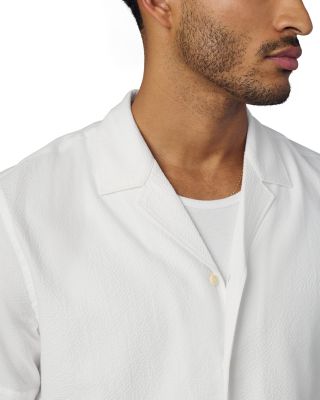 Seersucker Regular Fit Camp Shirt