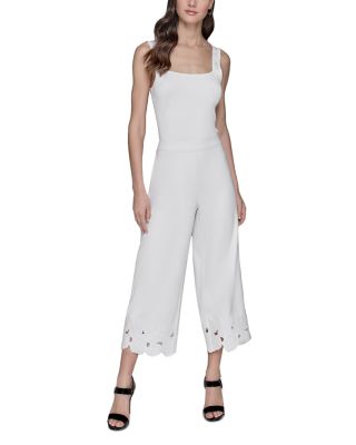 Flora Cut Out Cropped Pants
