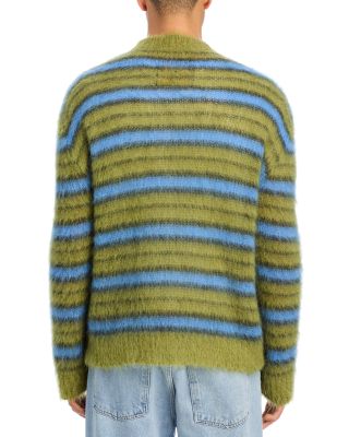 Fuzzy Crewneck Sweater   
