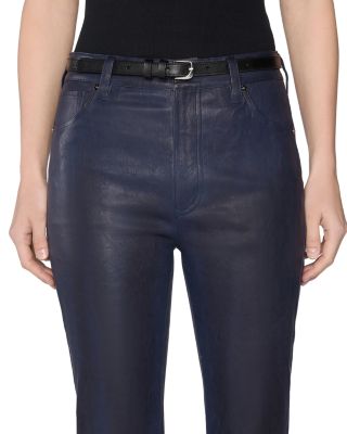 The Leather Reboot Crop Pants