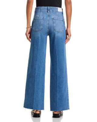 Anessa 31" High Rise Wide Leg Jeans in Viva