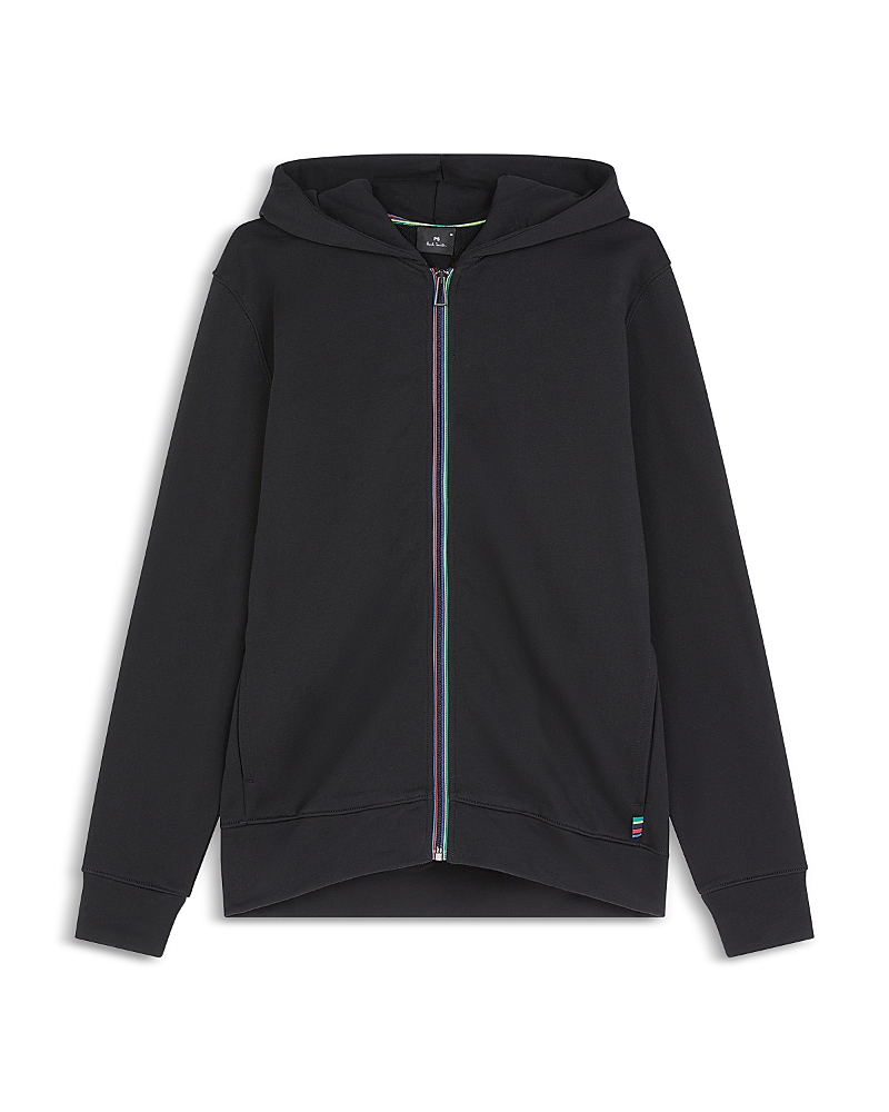 Ps By Paul Smith Regular Fit Striped Zip Hoodie