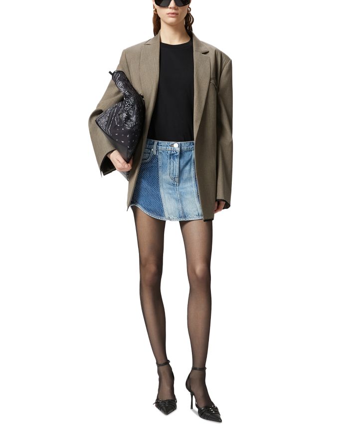 Nigeria Donna Denim Skirt