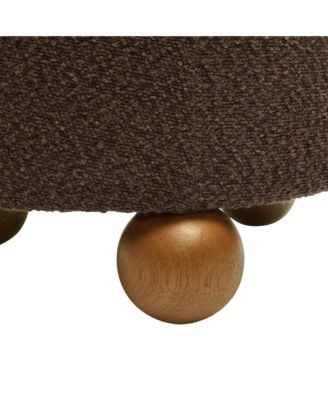 Jaine Boucle Ottoman