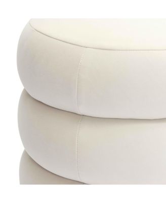 Stefanie Velvet Ottoman