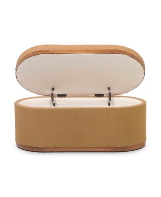 Olivier Oval Storage Ottoman