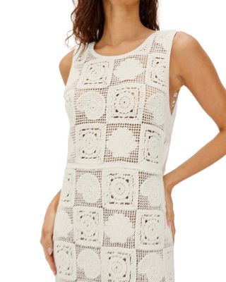 x L Space Calla Crochet Midi Dress