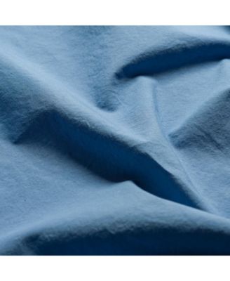 Washed Cotton Percale Pillowcase Pair, Queen