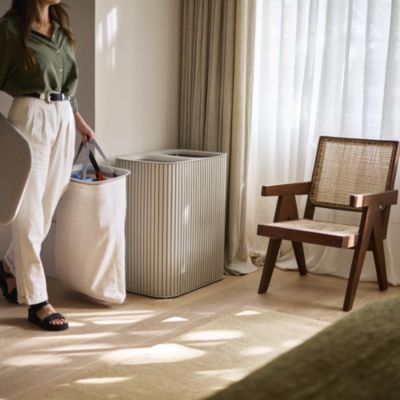 Tota Luxe 90-liter Bamboo Laundry Separation Basket