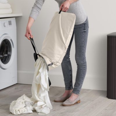 Tota Trio Luxe 90-liter Bamboo Laundry Separation Basket