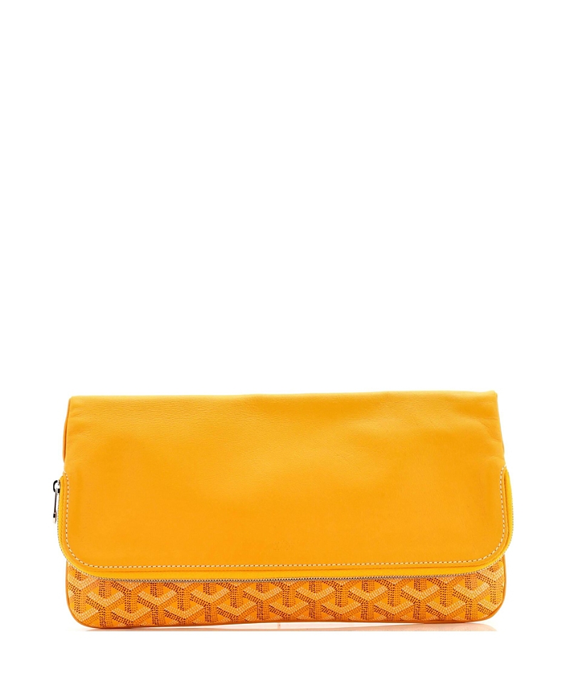 Pre-owned Pre-owned Goyard Goyard Saint Marie Clutch Coated Canvas