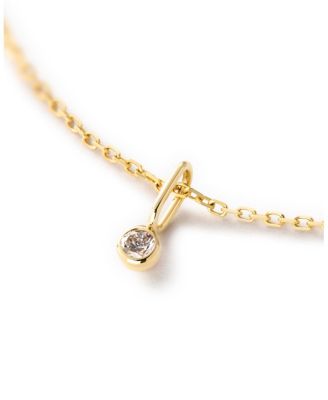 Solid Gold - Birthstone Necklace