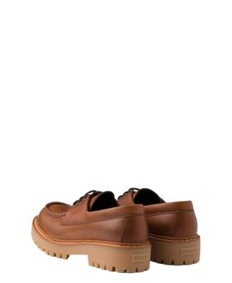 Men's Laced Leather Loafers