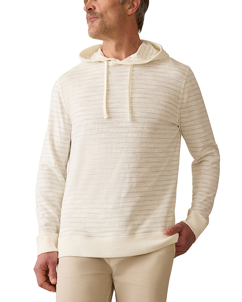 Faherty Slub Cotton Hoodie