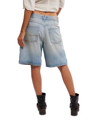 Montana Mid Rise Bermuda Shorts