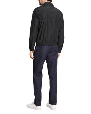 Zip Blouson in Soft Lawn