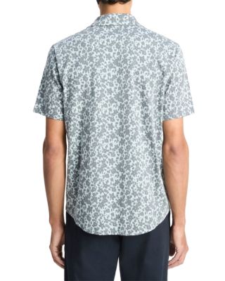 Printed Button Front Shirt