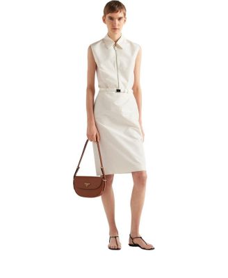 Arque Leather Shoulder Bag with Flap