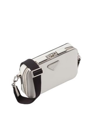 Brique Saffiano Leather Bag